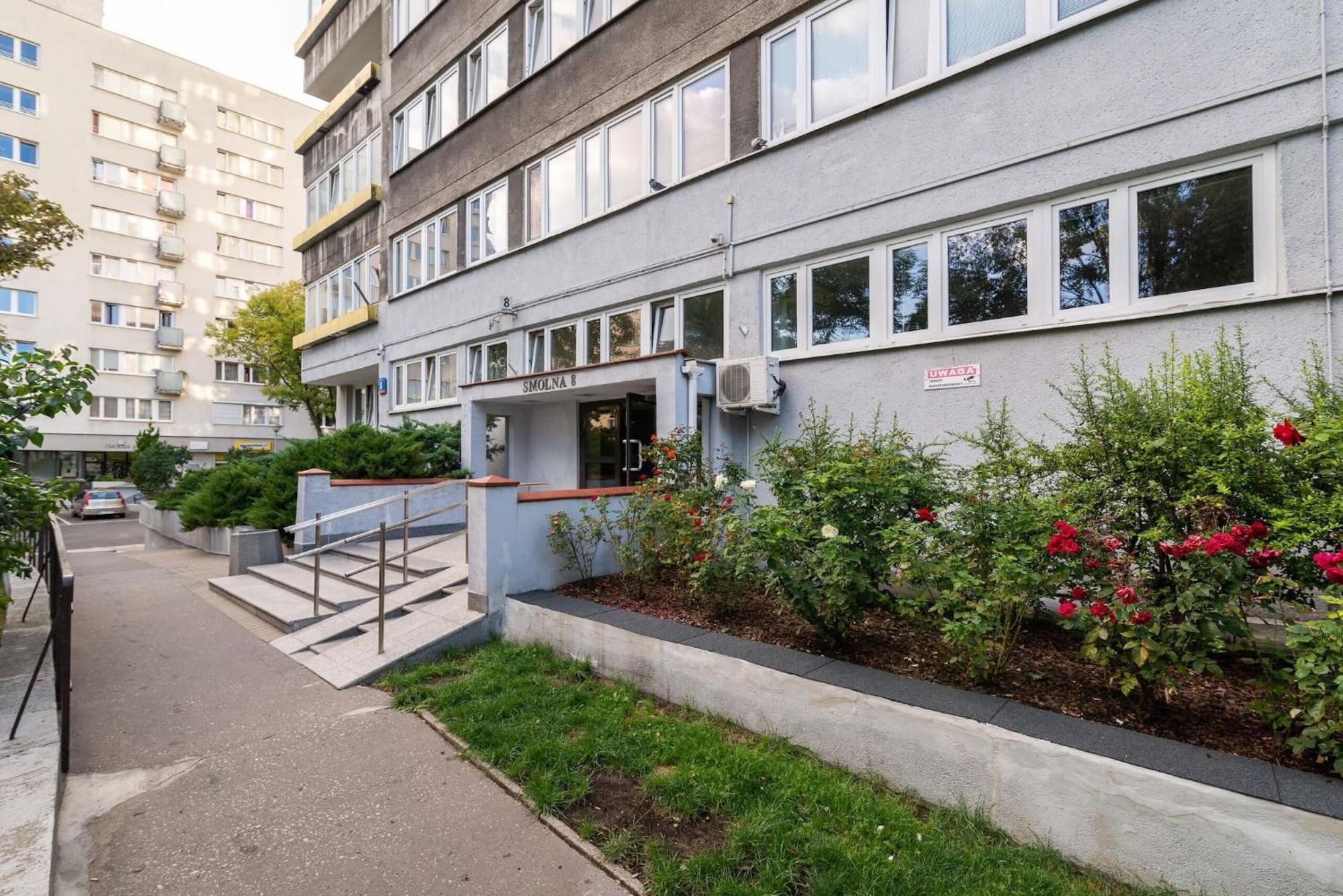 Smolna 8 - Warm Apartment With Balcony By Noclegi Renters Warszawa Exteriör bild